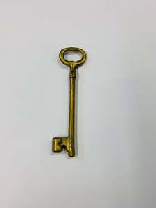 Brassware: Vintage brass key