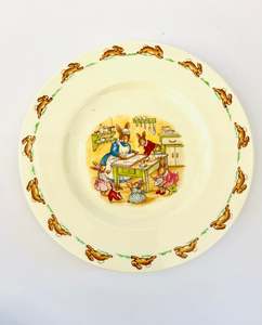 Childrens Gifts: Bunnykins Baking Day Plate