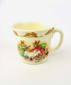 Bunnykins Single Handed Mug Mums having a Tea Party
