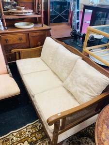 Furniture: Retro Cane lounge suite
