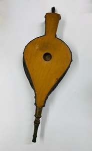 Brass And Metalware: Antique bellows for the fire