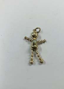Jewellery: Sterling silver Mary Lou charm