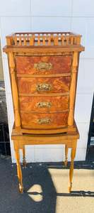 Colonial New Zealand wood collectors chest