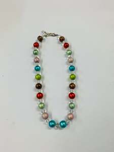 Glass Midcentury beaded necklace