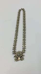 Jewellery: Vintage Diamante art deco necklace