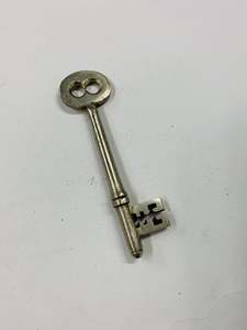 Large antique metal key