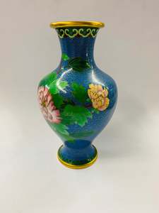 Vintage Cloisonné Vase
