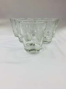 Set 6 French whisky Tumblers