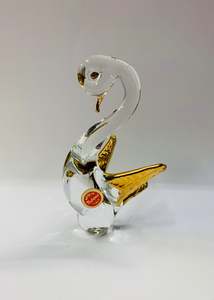 Glass And Crystal: Murano Glass Swan