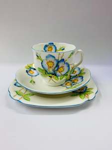 Royal Albert Wild Rose trio