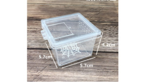 Enclosure: small insect Terrarium Ideal Habitat, frog, Reptiles Transparent