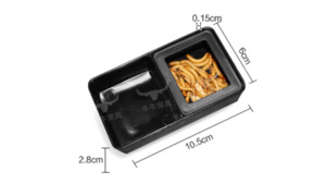 Reptiles: Insect Reptile Pet Anti escape Feeding Basin Hamp