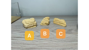 Decorate for ants farm: 1 x cement made Decorate rock