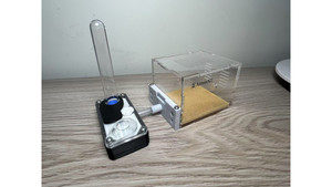 3D print ant farm: N1 farm with living area