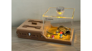 Ants in NZ farm: W3 farm + living area ( expandable farm) wood color