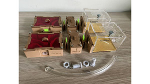 Ants in NZ farm: Full large set (2x O1 farm, 2x O2 farm, 5 x switch, 2 x living area+ connect tube)