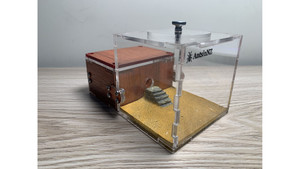 Cement ant Farm: F1 Wood style, water check, farm, full seal can use for small ant