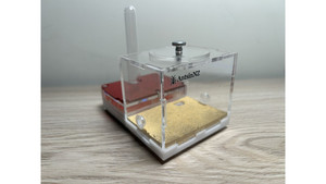 Tools: Super clear View Wood style P1 Ant farm (size 120x80x67) (no Thermometer)
