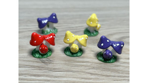 Decorate for ants farm: Artificial mushroom x 1