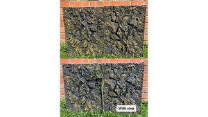 NZ stock 3D Rock Stone Aquarium Background Reptile Fish Tank pu49-3