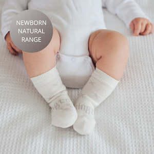 Merino Wool Crew Socks | Baby | Fox