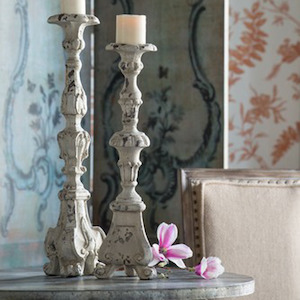 In Only And Special Order: Antique Style Candle Holder (Available In-store only)