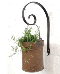 In Only And Special Order: Hand Forged Black Iron Bracket