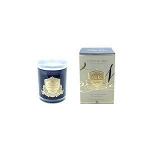 Cote Noire Candles And Diffusers: Côte Noire - CRYSTAL GLASS LID 450G SOY BLEND CANDLE - BLONDE VANILLA