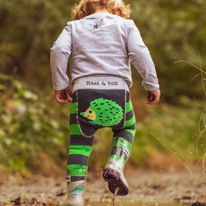 Blade Rose: Bold Hedgehog Leggings