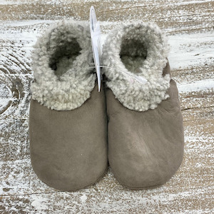 Lambskin Booties Mink Colour