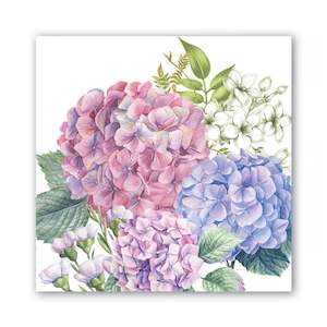 Michel Design Works Hydrangea Cocktail Napkins