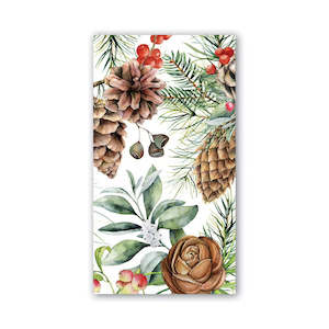 Michel Design Works White Spruce Hostess Napkins