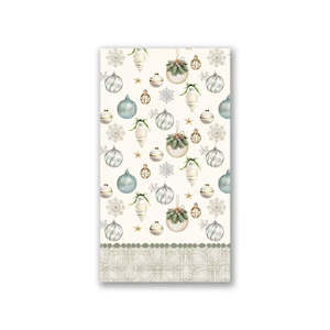 Napkins: Michel Design Works Peace on Earth Hostess Napkins