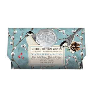 Michel Design Works Winterberry & Balsam Large Soap Bar (Arriving Mid October)