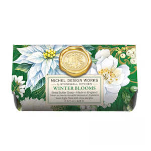 Michel Design Works 1: Michel Design Works Winter Bloom Large Soap Bar