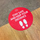 Floor Vinyl Sticker