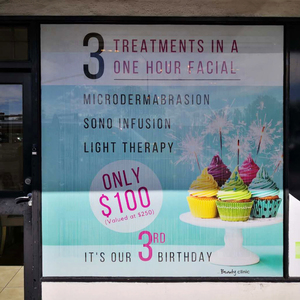 Indoor Signs - 3A Print: Window Graphics