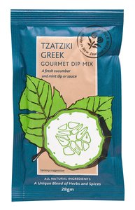Products: Tzatziki Greek Dip 28g Gourmet Dip Idea - Aotea Fine Foods