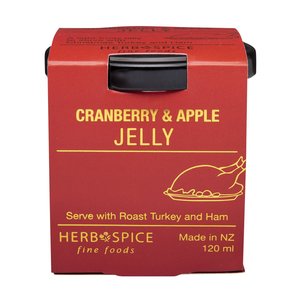 Products: Cranberry & Apple Jelly 120ml - Aotea Fine Foods