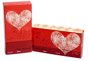 Products: Traditional Shortbread Butter Bites 50g - Aotea Fine Foods
