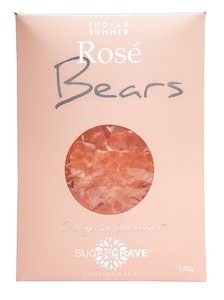 Rosé Bears Gourmet Gummies - Elegant Candy Treats - Aotea Fine Foods
