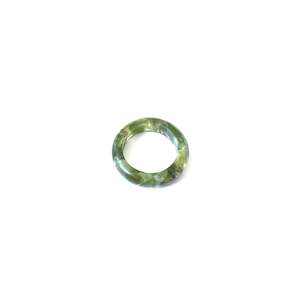Pounamu & Resin Ring
