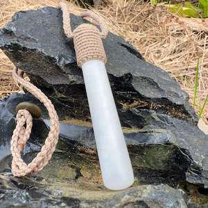 Quartz Bound Droplet Pendant