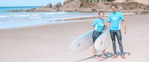Surf lessons north of Auckland with Aotearoa Surf at Te Arai & Mangawhai