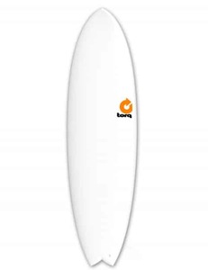 Torq Mod Fish 6'6 White Aotearoa Surf School