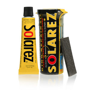 Products: Solarez Polyester UV Cure Surfboard Ding Repair Weenie Travel Kit Aotearoa Surf School