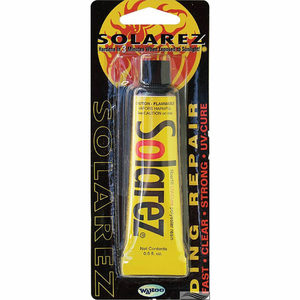 Solarez Polyester UV Cure Surfboard Ding Repair 60ml Aotearoa Surf School