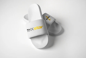 TriXstar Europa Slides - White Apex Performance NZ