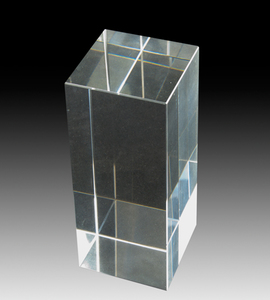 Clear Glass & Crystal Awards • & Engraving: Linea Crystal Award