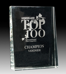 Clear Glass & Crystal Awards • & Engraving: Crystal Ice Award